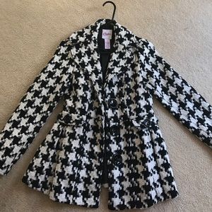 A black and white jacket