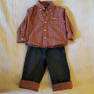 Tommy Hilfiger outfit. 6-12 months