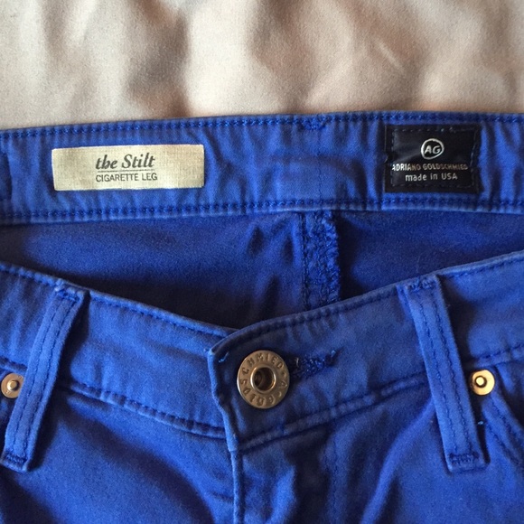 AG "The Stilt" Cigarette Leg Pants