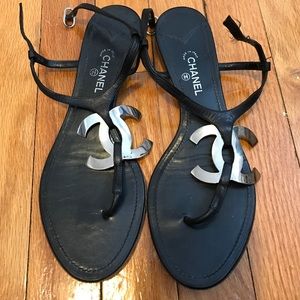 Authentic Chanel sandals