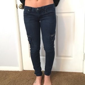 Frankie B. skinny cargo jeans!