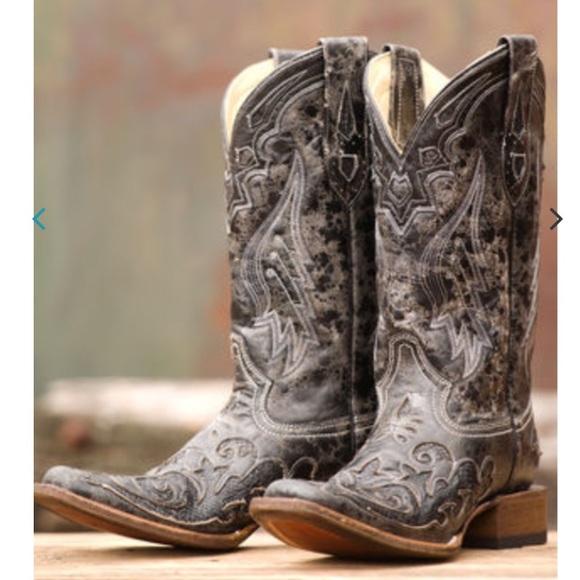 Black Vintage Corral Boots