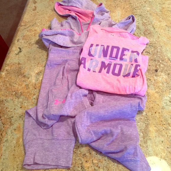 Girls UnderArmour 3pc Set Sz.Youth Small