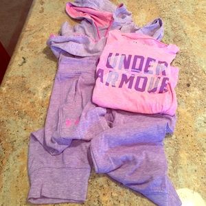 Girls UnderArmour 3pc Set Sz.Youth Small