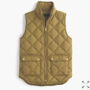 J. Crew Excursion Vest in Moss