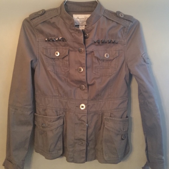 Army green jacket