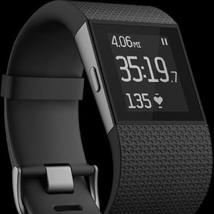 Black size small Fitbit Surge