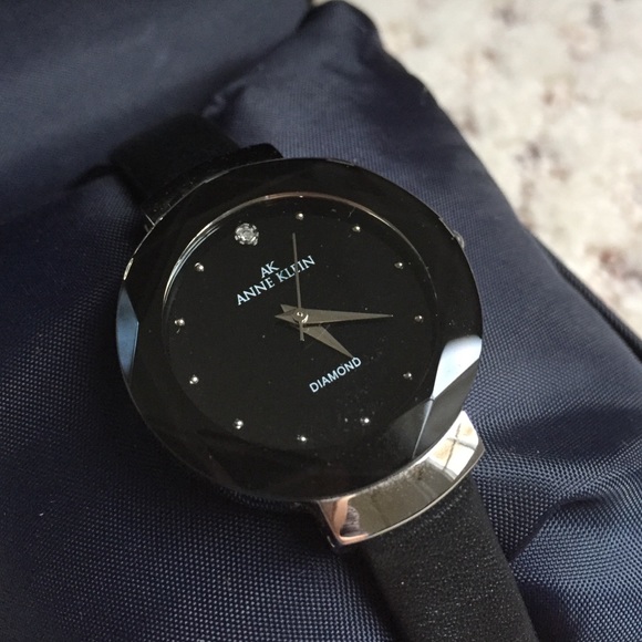 Anne Klein Accessories - BRAND NEW Anne Klein Black Leather Watch