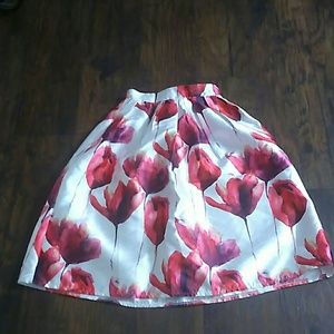 Brand new Floral Midi Skirt