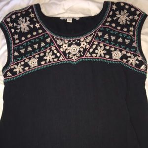 Embroidered AEO Blouse