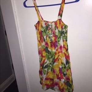 Floral mini dress