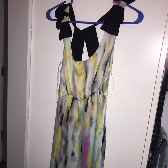 Floral bow dress