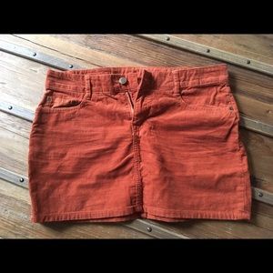 Corduroy Skirt