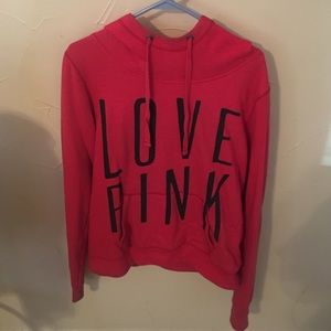 Red PINK hoodie.