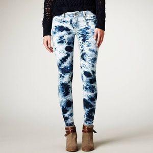 AEO tie dye jeans