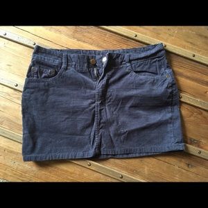 Corduroy Skirt