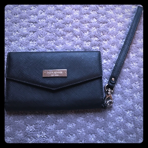 Kate Spade card holder and cell phone wristlet