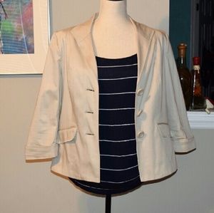 Khaki blazer