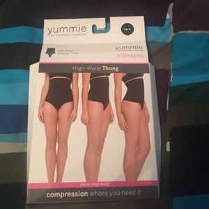 High-waist shaping thong