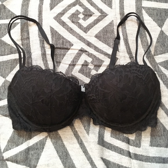 Pink by VS push up "date" bra