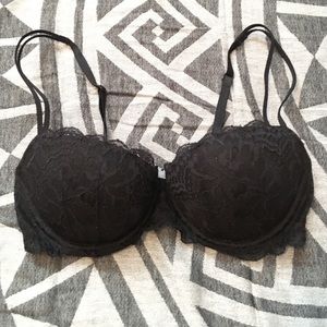 Pink by VS push up "date" bra
