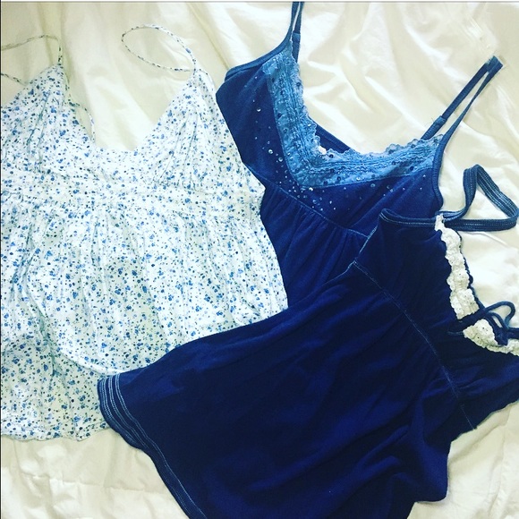 BUNDLE (3 blue tank tops)