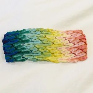 Missoni rainbow headband