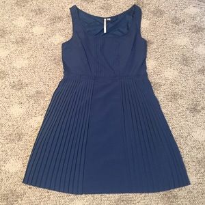 Lauren Conrad - Pleated Navy Dress - 14