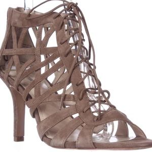 Pour La Victoire: Charlize Cut-Out Sandals