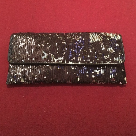 Black sequin clutch - Picture 2 of 3