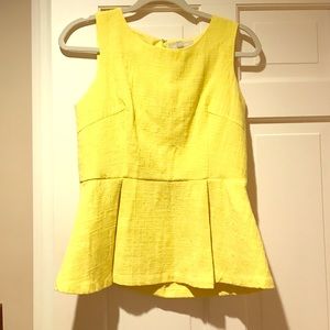 Banana republic peplum top