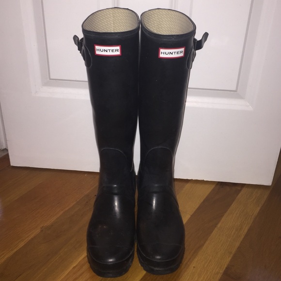 Hunter Shoes - Hunter Original High Gloss Rain Boot - Women