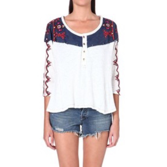 Free People Tops - Free People Rio Henley Free People Tops - Free People Rio Henley