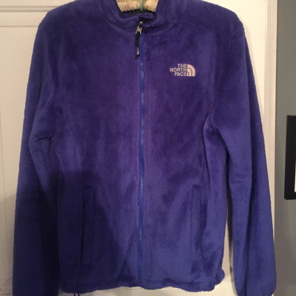 North face fuzzy fleece