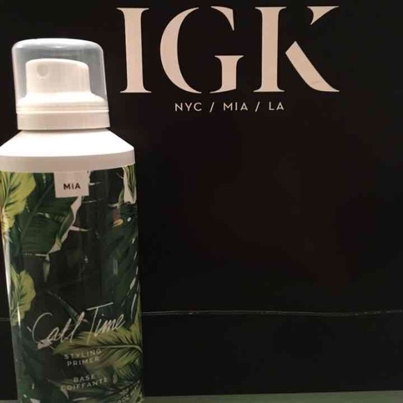 IGK Call Time prep hair spray NEW - FULL
