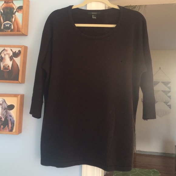 Forever 21 black sweater