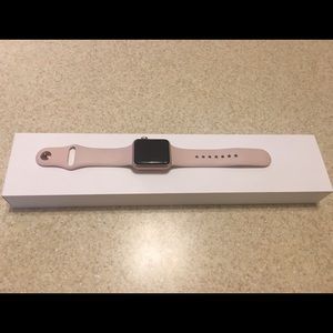 Rose Gold Apple Watch series 1
