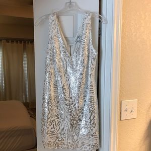 Forever 21 Sequin Leopard Dress