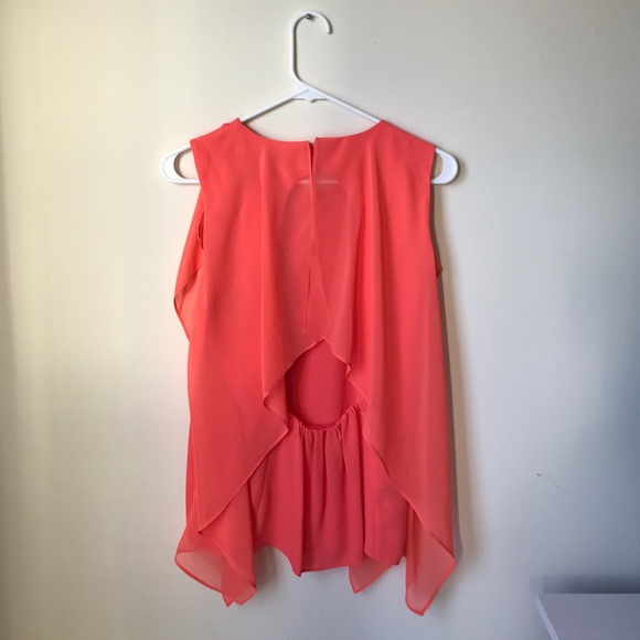 BCBG MAXAZRIA Coral Sleeveless Blouse - Picture 3 of 3