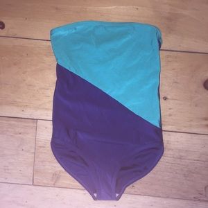 NEW American Apparel Strapless Swimsuit