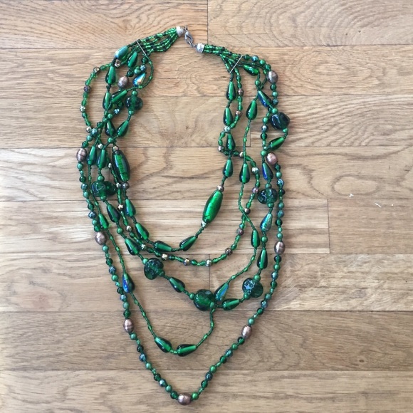 Vintage H&M Multi Strand Necklace