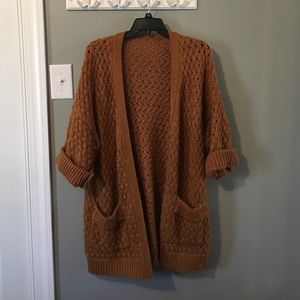 Orange Knitted Sweater