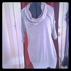 Cowl Neck sweater dress