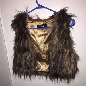 Forever 21 fur vest