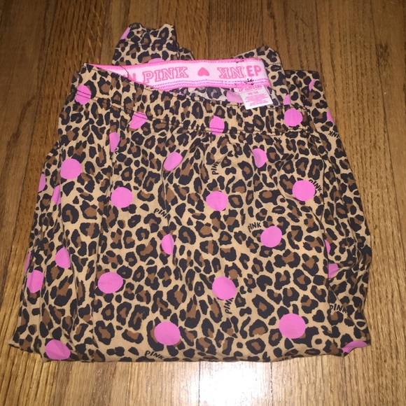 Cheetah pajama pants