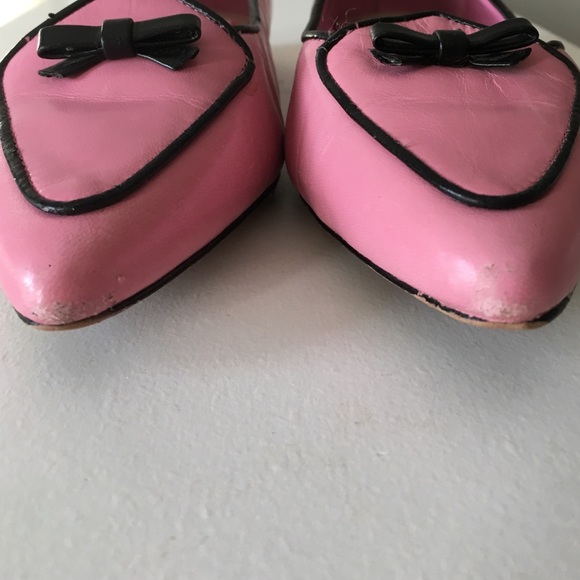 Pink bow Flats size 6 - Picture 2 of 3