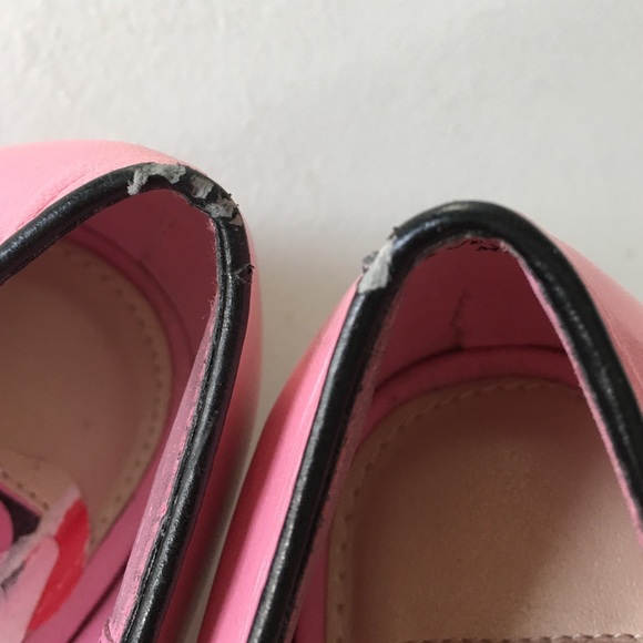 Pink bow Flats size 6 - Picture 3 of 3