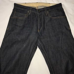 Rag & Bone Raw Selvedge Denim