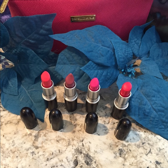 4 Mac Lipsticks