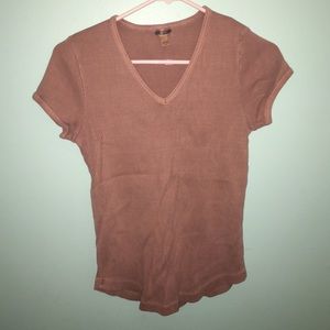 Tan Ribbed Top!